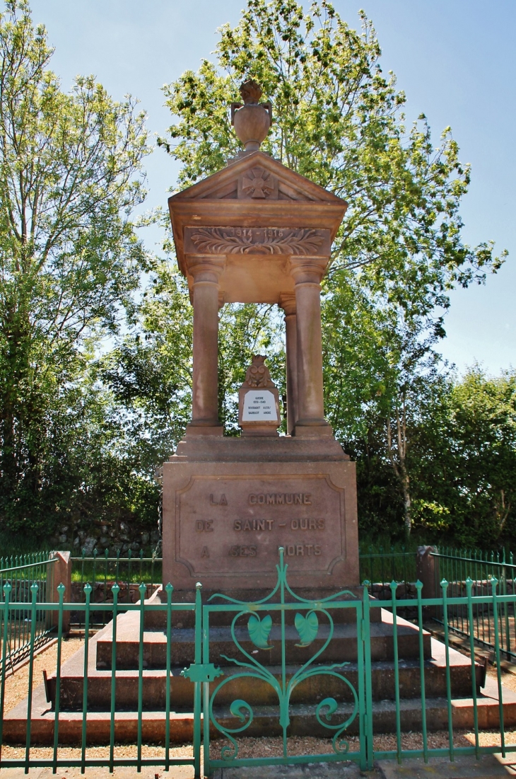 Monument-aux-Morts - Saint-Ours