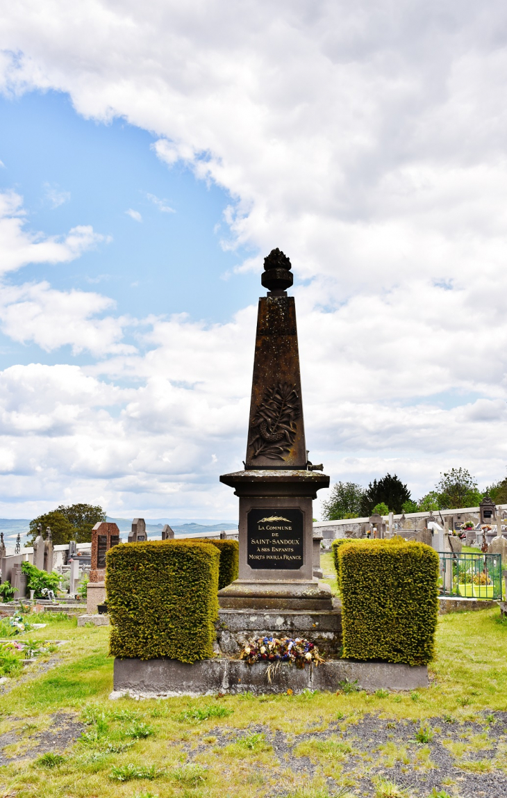 Monument-aux-Morts - Saint-Sandoux