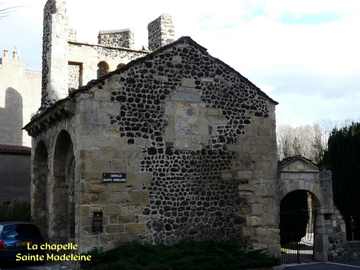 La chapelle Ste-Madeleine - Saint-Saturnin