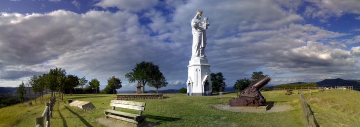 Panorama Vierge de Monton - Veyre-Monton