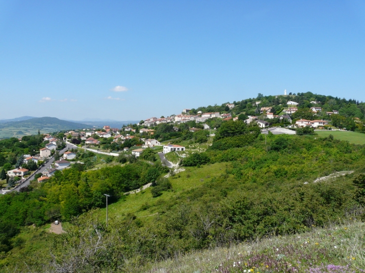 Monton depuis le puy de Marmant - Veyre-Monton