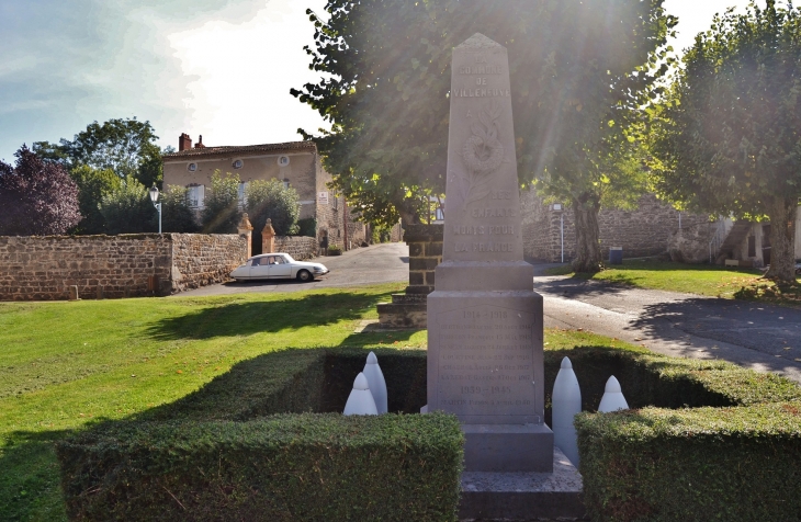 Monument aux Morts - Villeneuve