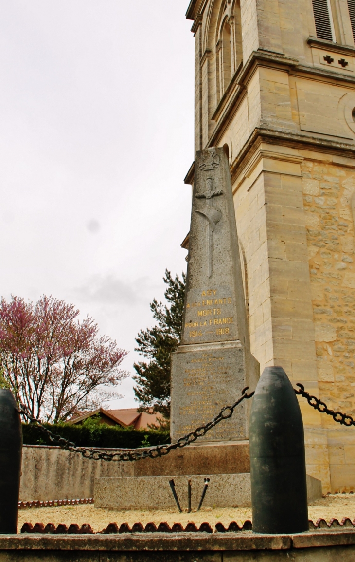 Monument-aux-Morts - Agy