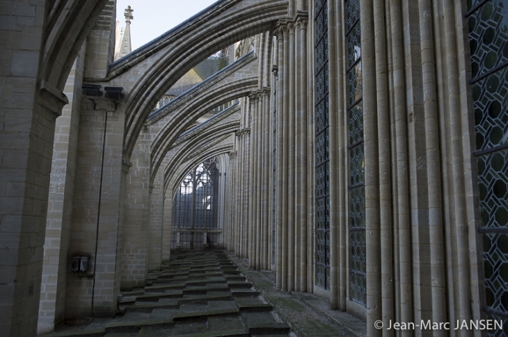 Les toits de la cathédrale - Bayeux