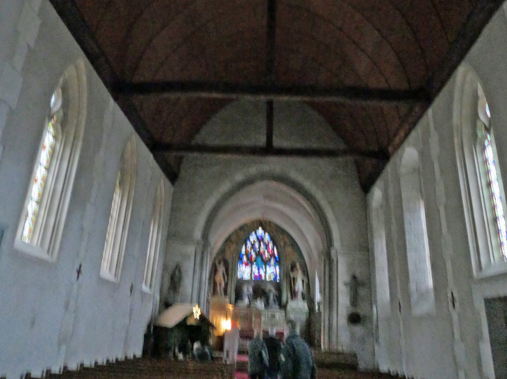 Dans l'église - Blangy-le-Château