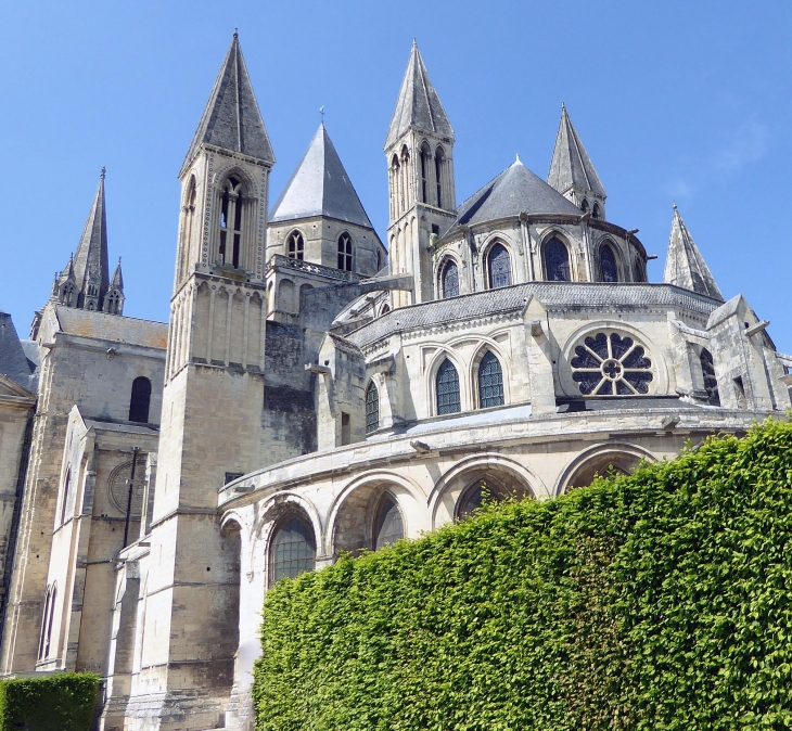 Abbaye aux Hommes :  l'église Saint Etienne - Caen