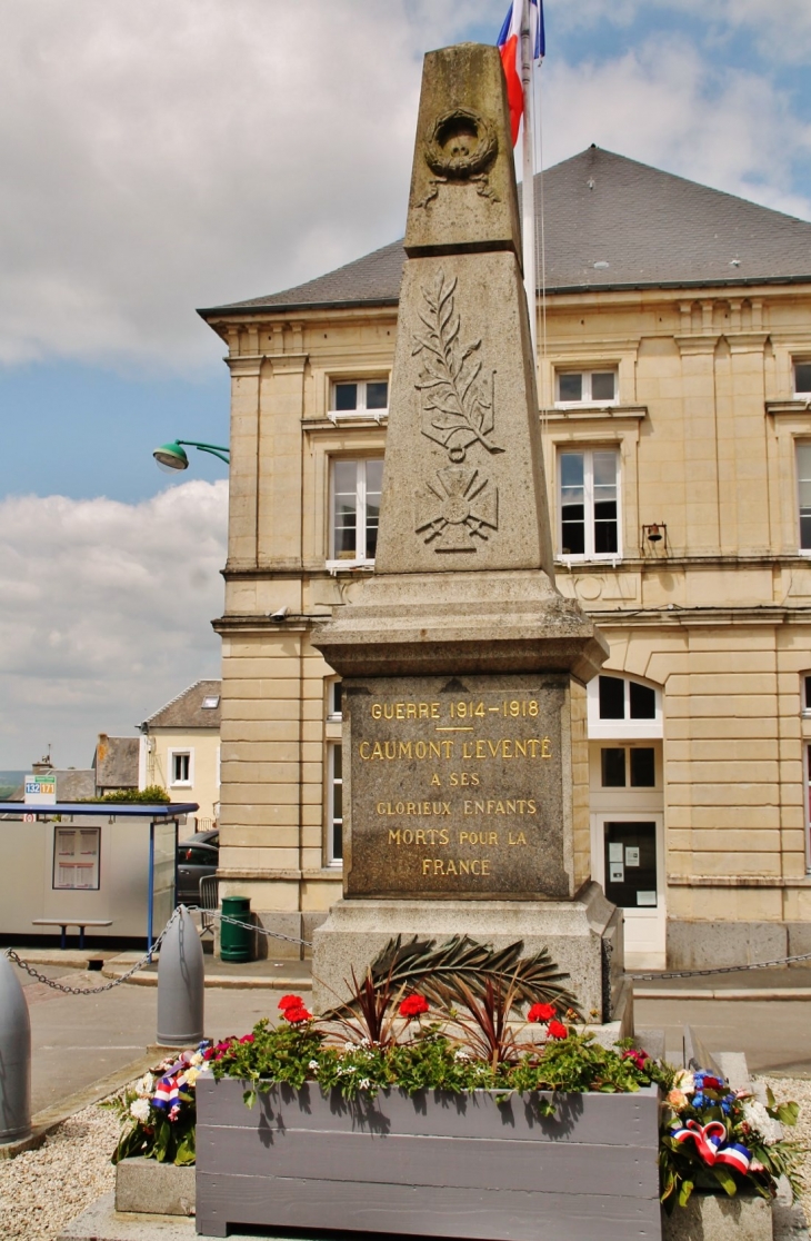 Monument-aux-Morts - Caumont-l'Éventé