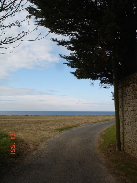 On découvre la falaise et la mer - Commes