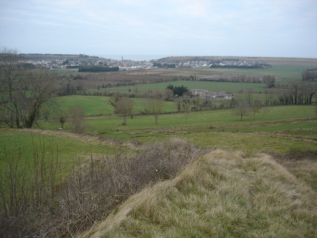 Vue du  Mt des Cavaliers à Commes