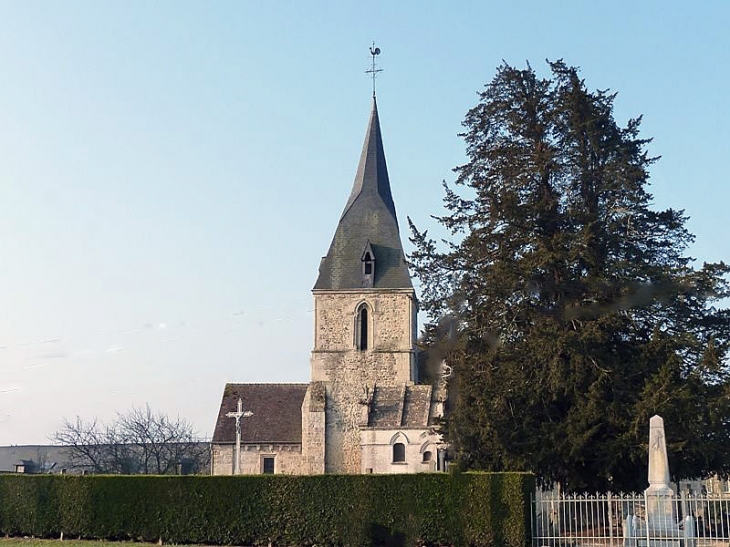 L'église - Coudray-Rabut