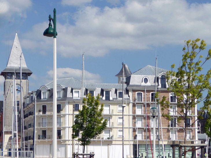 La presqu'île de la Tourques - Deauville