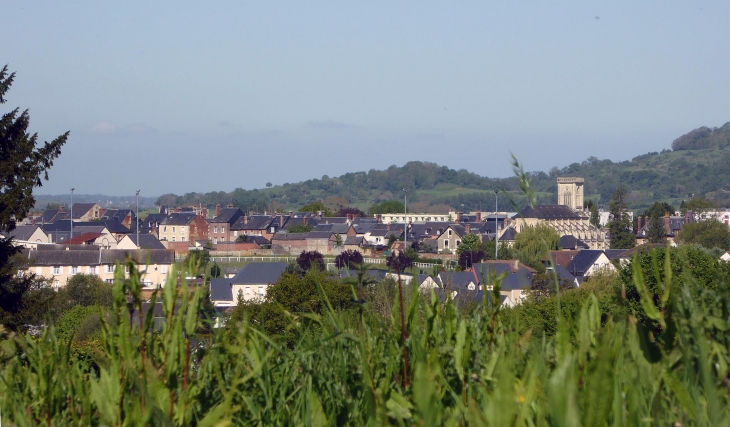 Vue sur le village - Dozulé