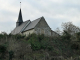 derrière l'église