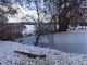 Etang d'Escoville sous la neige