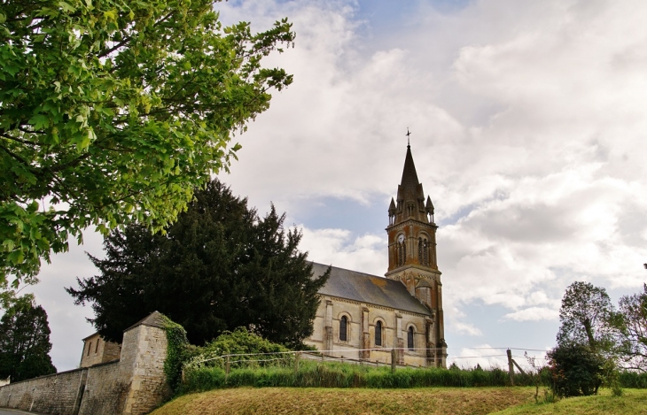  église Saint-Aubin - Fontenay-le-Pesnel