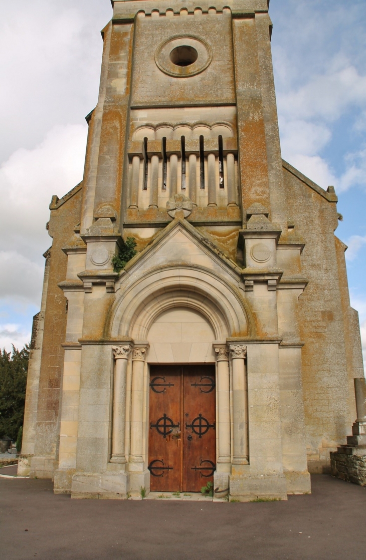  église Saint-Aubin - Fontenay-le-Pesnel