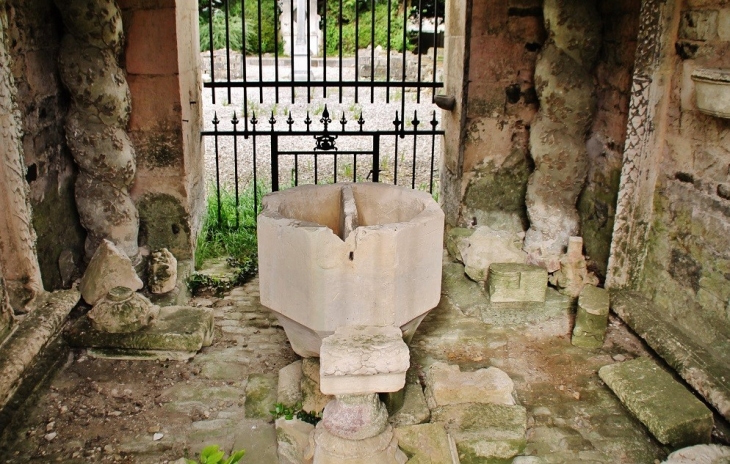 Ruines de l'église St Martin - Fontenay-le-Pesnel