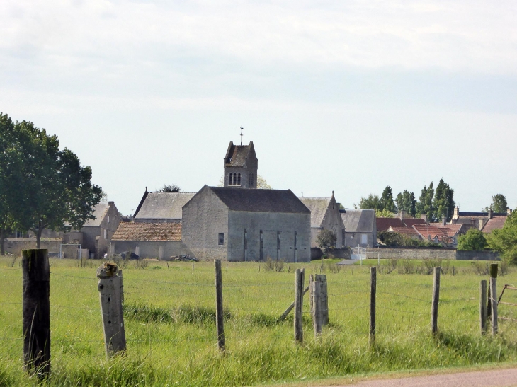 Vue sur le village - Graye-sur-Mer