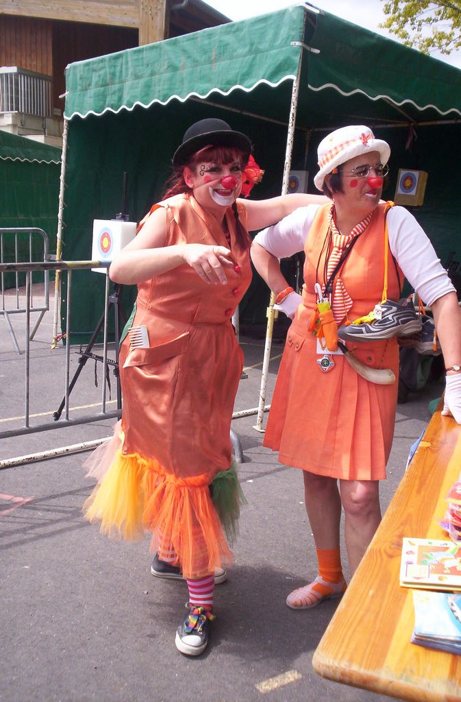 Des clowns bien sympathiques ! - Hermanville-sur-Mer