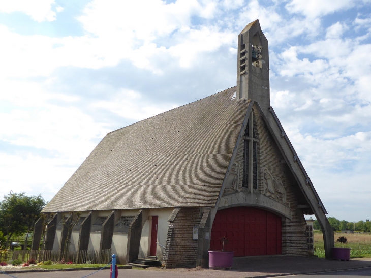 Chapelle de la Brèche (années 1950) - Hermanville-sur-Mer