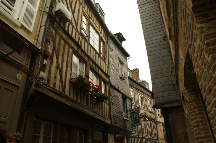 Dans les rues de Honfleur