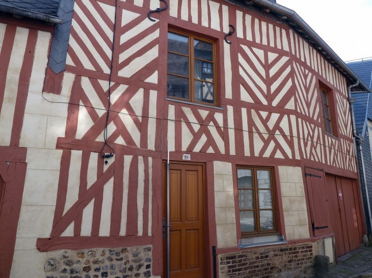 La rue du puits - Honfleur