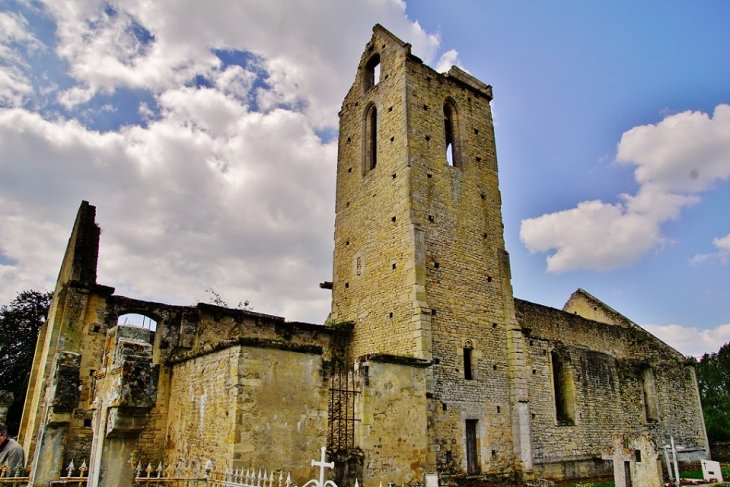 &église St Victor ( Ruines ) - Juaye-Mondaye