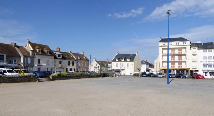 Le centre de la station balnéaire - Langrune-sur-Mer