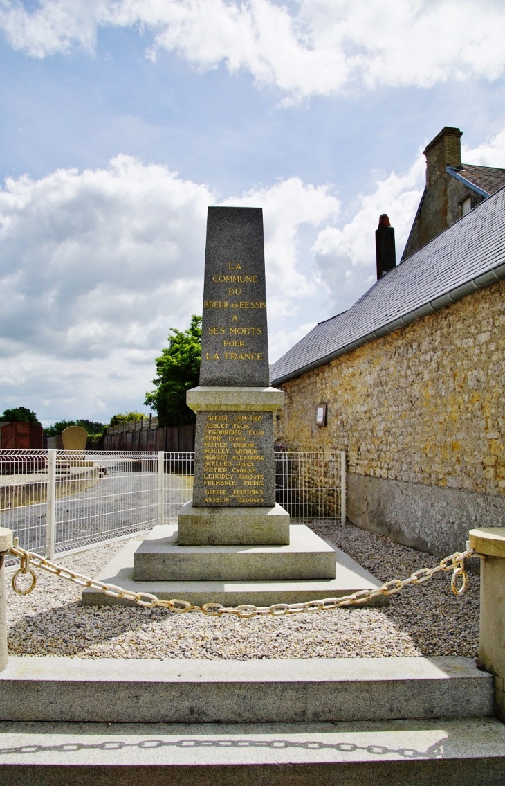 Monument-aux-Morts - Le Breuil-en-Bessin