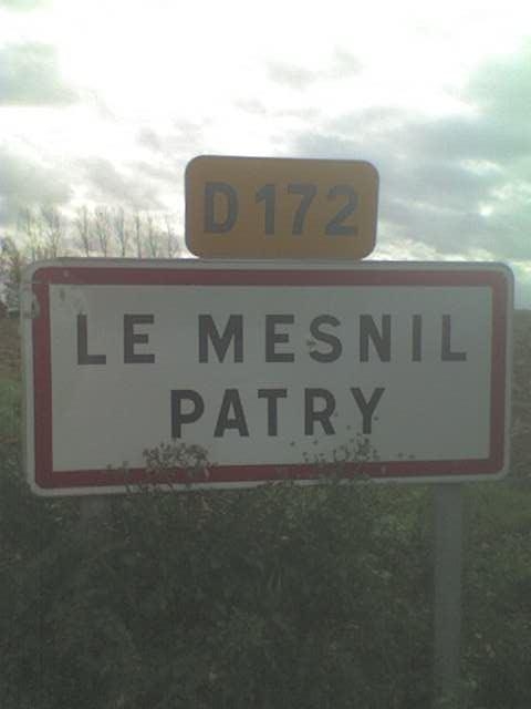 Entrée du village - Le Mesnil-Patry