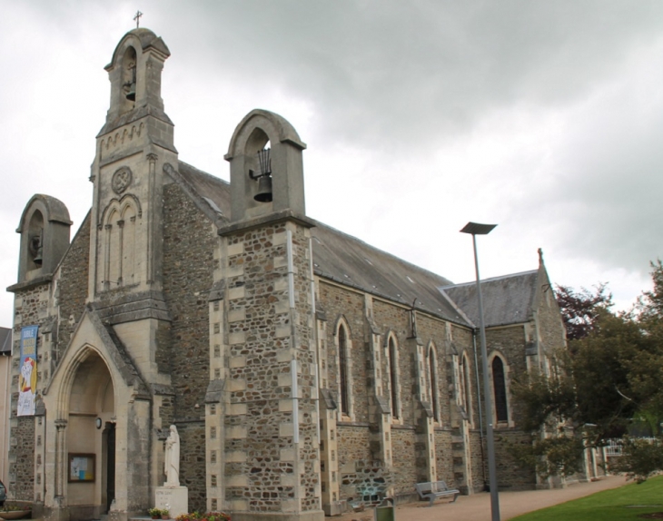 +église Saint-Clair - Le Molay-Littry