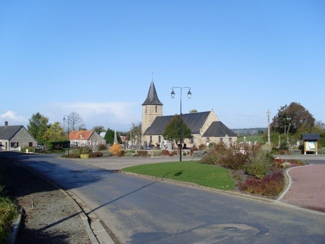 Entrée du bourg - Le Reculey