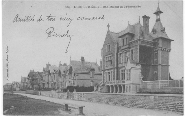 Lion sur mer-chalets sur la promenade - Lion-sur-Mer