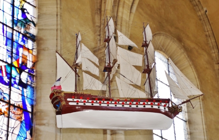 église Saint-André - Port-en-Bessin-Huppain