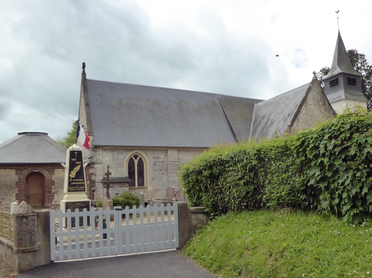 L'église - Saint-Benoît-d'Hébertot