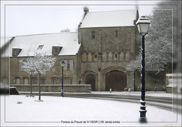 Porterie du Prieuré - Saint-Vigor-le-Grand