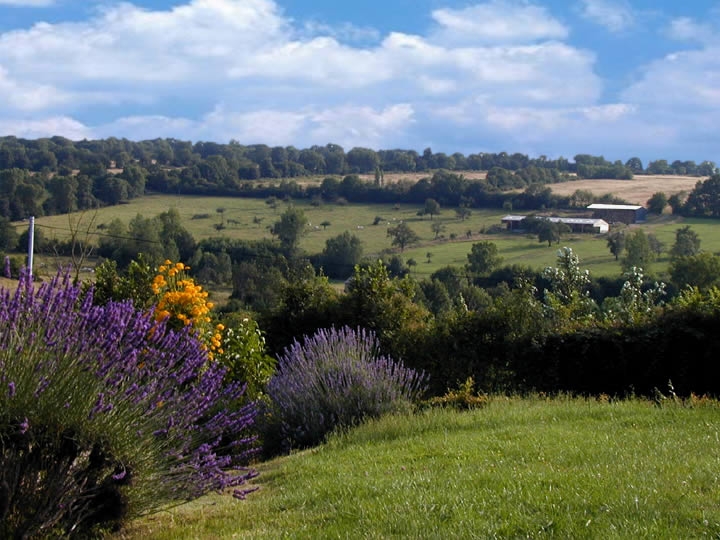 Vue sur la vallée - Sainte-Marguerite-de-Viette