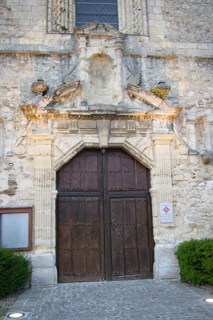 Fronton église St Thomas - Touques