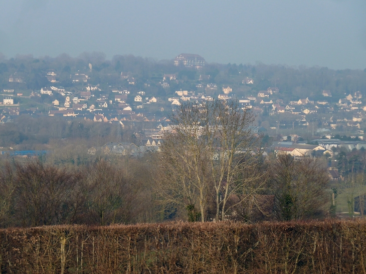 Vue sur le village - Touques