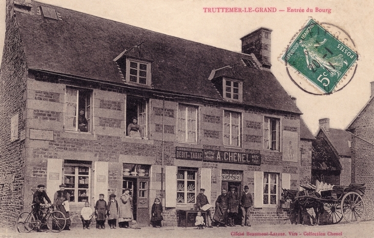 Vieille carte postale - début 1900 - Truttemer-le-Grand