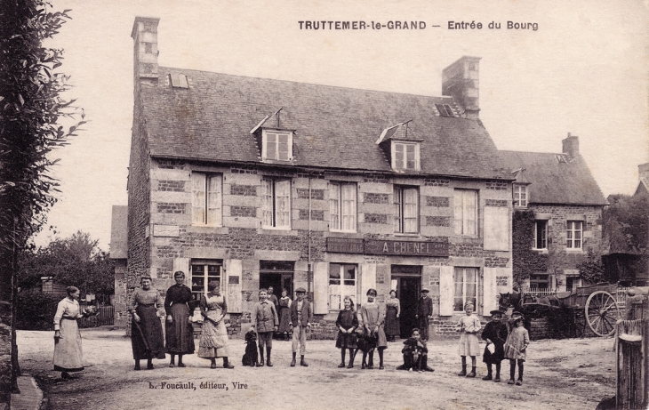 Carte postale début 1900 - Truttemer-le-Grand