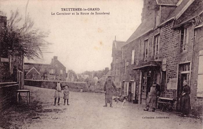 Carte postale début 1900 - Truttemer-le-Grand