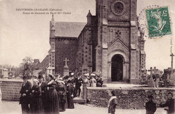 Carte postale début 1900 - Truttemer-le-Grand