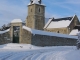 L'église sous la neige