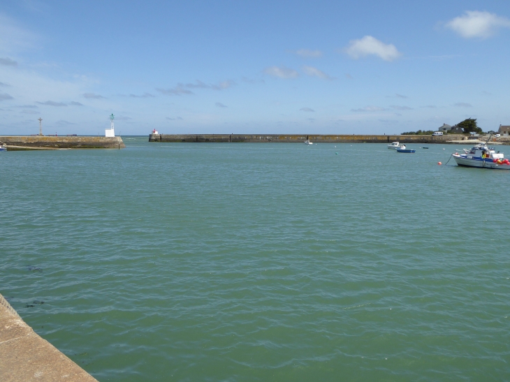 L'entrée du port - Barfleur