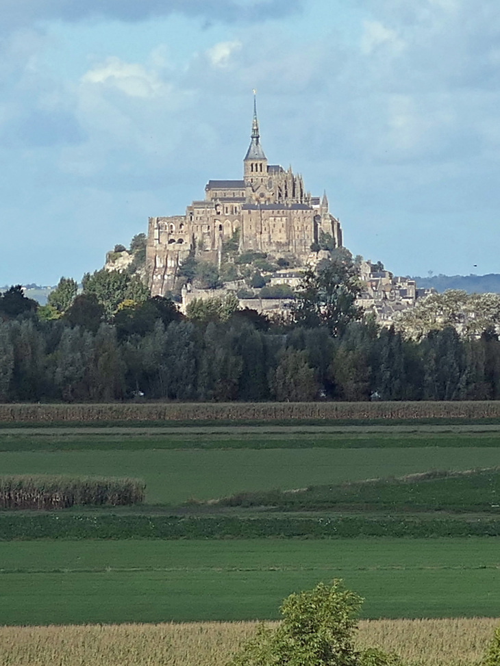 Très BEAU à VOIR : vue sur le Mont Saint Michel - Beauvoir