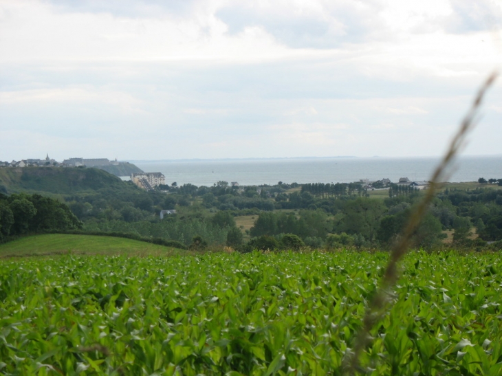 Bréville su Mer, vue du Mont Pierre - Bréville-sur-Mer