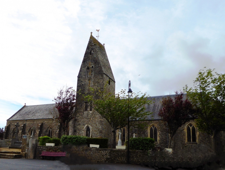 L'église - Denneville