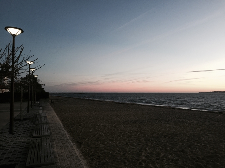 Promenade nocture - Hauteville-sur-Mer