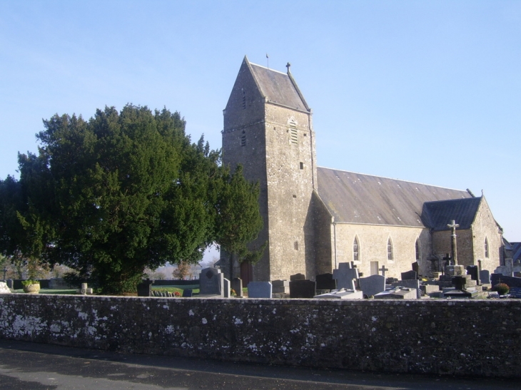 L'église - Les Moitiers-en-Bauptois